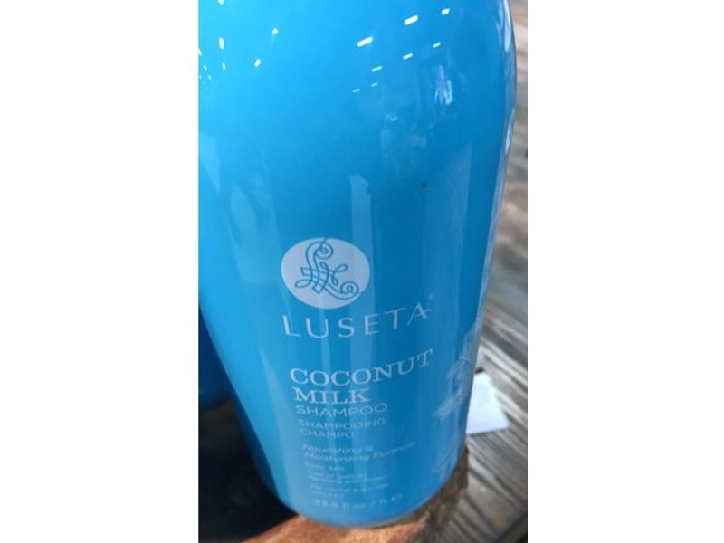 Luseta Coconut Milk Shampoo, Nourishing & Moisturizing Formula, Free Of Sulfate, 33.9 fl oz/1 L