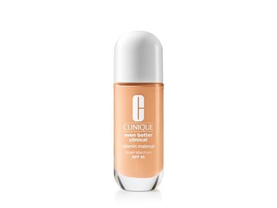 Clinique Even Better Clinical Vitamin Makeup Foundation, SPF 45, Light Medium Warm 2, 1 fl oz/30 mL