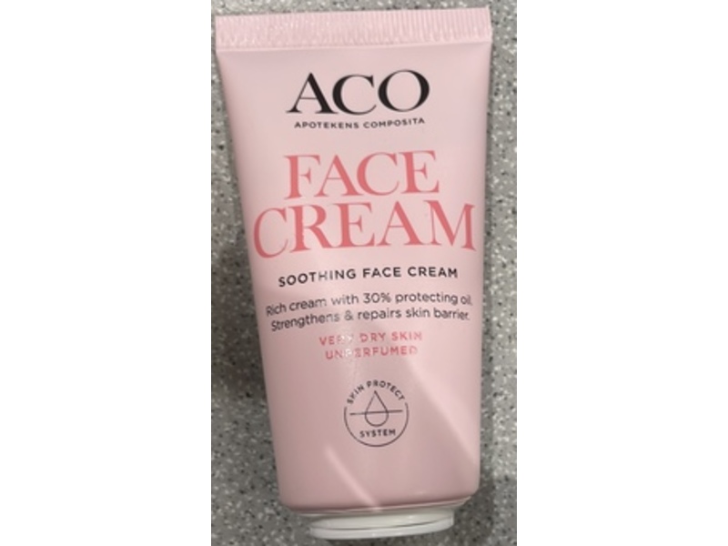 Aco Apotekens Composita Soothing Face Cream, Unperfumed, 50 mL