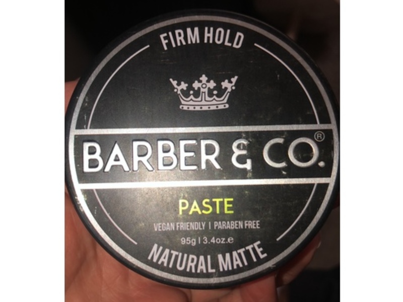 Barber & Co. Natural Matte Paste, 3.4 oz/95 g