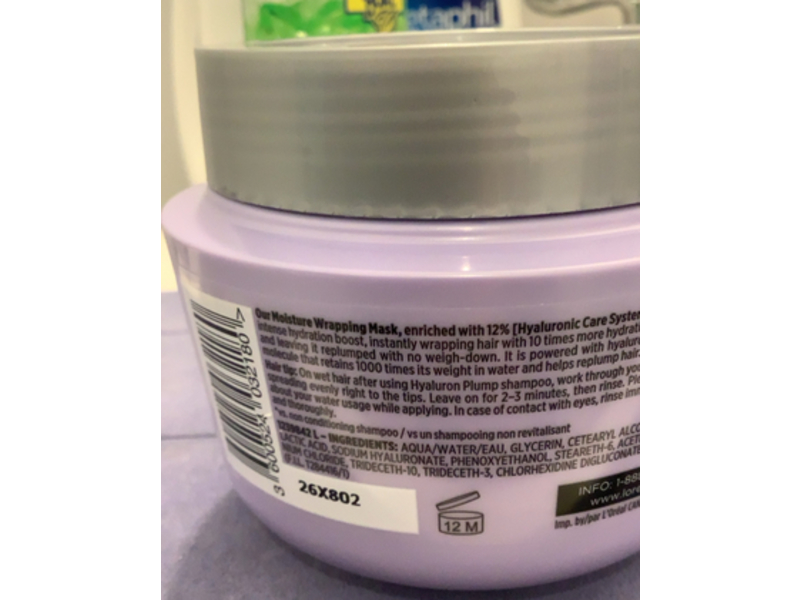 L'Oreal Paris Hyaluron Plump Moisture Wrapping Mask, 300 mL