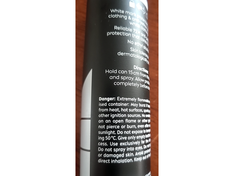 Nivea Men Black & White Invisible Anti-Perspirant, Original, 200 mL