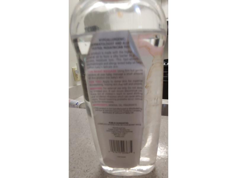 Publix Baby Oil, 20 fl oz/591 mL