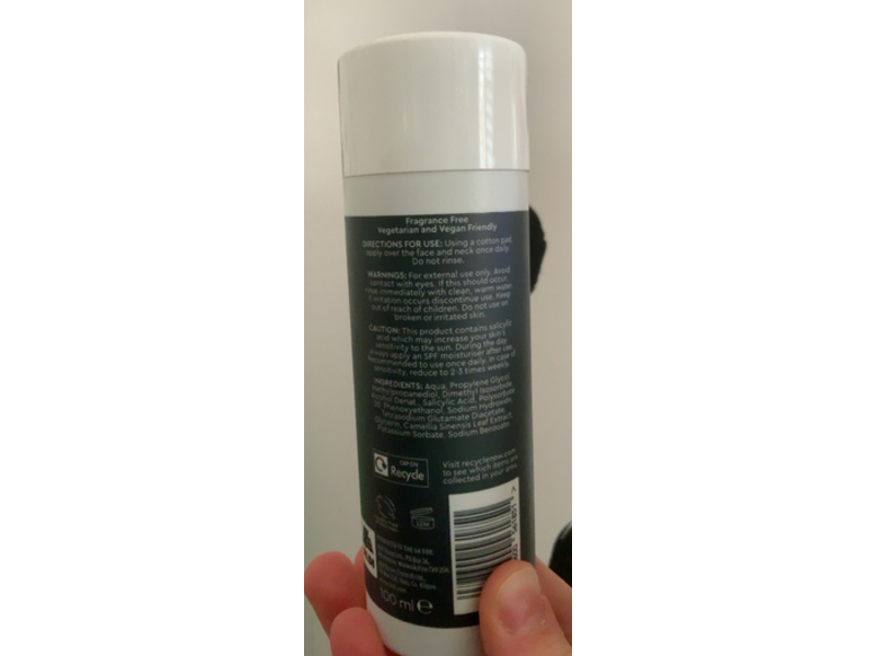 Lacura 2% Bha Exfoliates & Refines Toner, Salicylic Acid, 100 mL