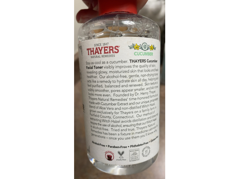 Thayers Facial Toner, Cucumber, 8.5 fl oz/ 251 mL