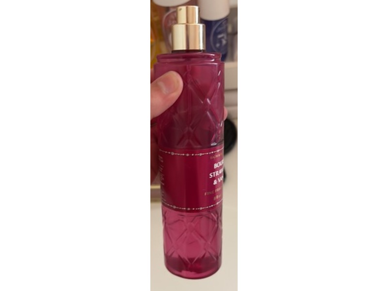 Bath & Body Works Fine Fragrance Mist, Bourbon Strawberry & Vanilla, 8 fl oz/236 mL