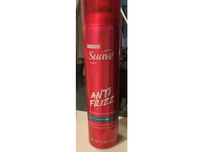 Suave Flexible Hairspray, Anti Frizz, Hold 6, 9.4 oz/266 g