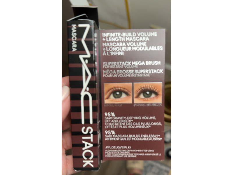 M.A.C Cosmetics MACStack Mascara, Chestnut Stack, 0.41 fl oz/12 mL