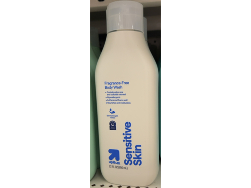 Up & Up Sensitive Skin Body Wash, 22 fl oz/650mL