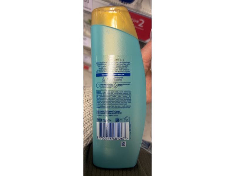 Head & Shoulders Anti-Dandruff Shampoo, Dermax Pro, 300 mL