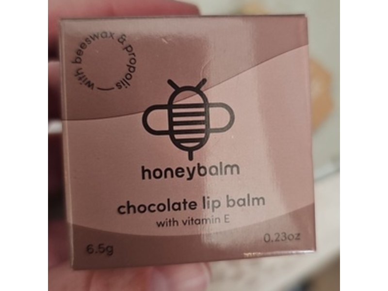 Honey Balm Lip Balm, Chocolate , 0.23 oz/6.5 g