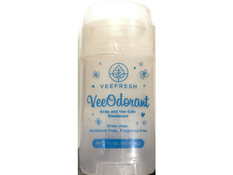 Vee Fresh Vee Odorant Deodorant, Aluminum Free, 2 fl oz/59.14 mL