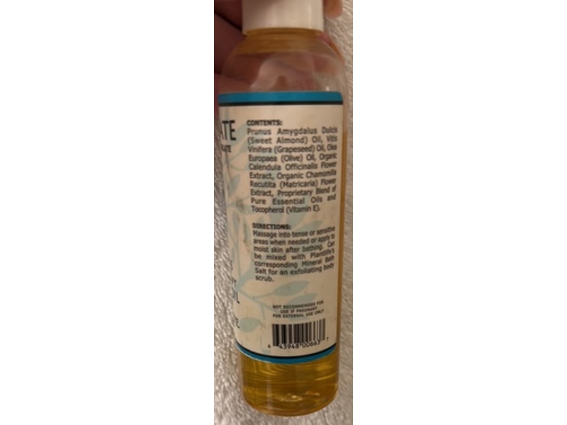 Plantlife Body Bliss Aromatherapy Massage Oil, Rejuvenate, 4 oz/120 mL