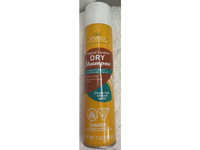 Studio Selection Dry Shampoo, Tropical Coconut, 7 oz/198 g