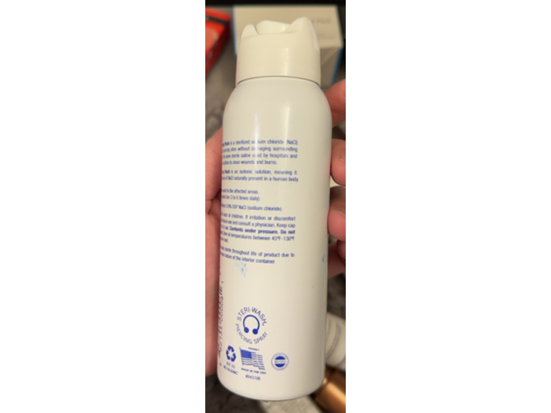 Steri-Wash Sterile Saline Piercing Spray, 3.0 fl oz/90 mL