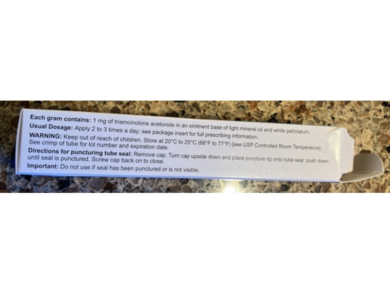 Triamcinolone Acetonide Ointment 0.1%, 30 g, Encube (Rx)