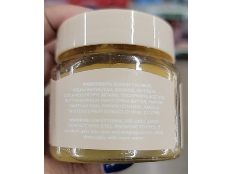 The Spathecary Body Scrub, Tahitian Vanilla, 6 oz/170 g