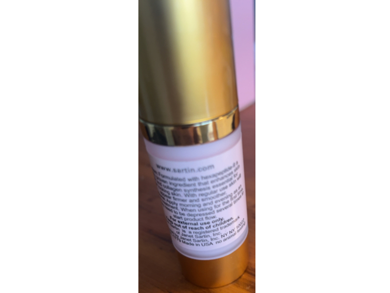 Janet Sartin Advanced Anti Wrinkle Serum, Peptide, 1 fl oz/30 mL