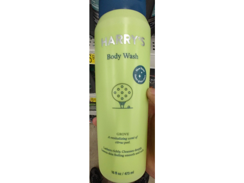 Harry's Body Wash, Grove, 16 fl oz/473 mL