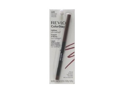 Revlon Colorstay Longwear Lipliner, Chocolate 645, 0.01 oz/0.28 g, Pack Of 3