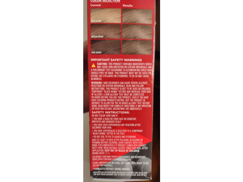 Revlon Colorsilk Beautiful Hair Color, 50 Light Ash Brown, 1 Count