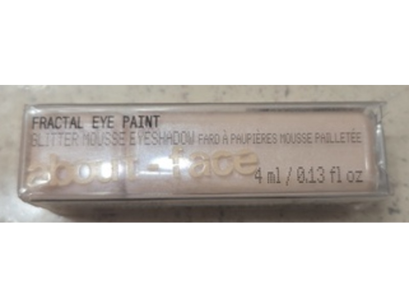 About-Face Fractal Eye Paint Glitter Mousse Eyeshadow, Tin Pan Alley, 0.13 fl oz/4 mL