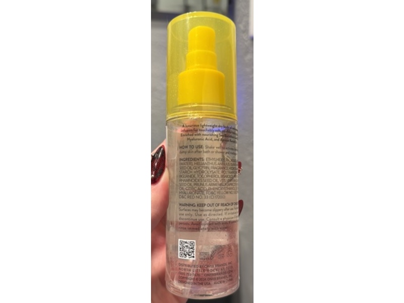 Onyx Professional Hydrating Dry Body Oil & Essence Duo, Pomegranate & Fig, 3.7 fl oz/110 mL