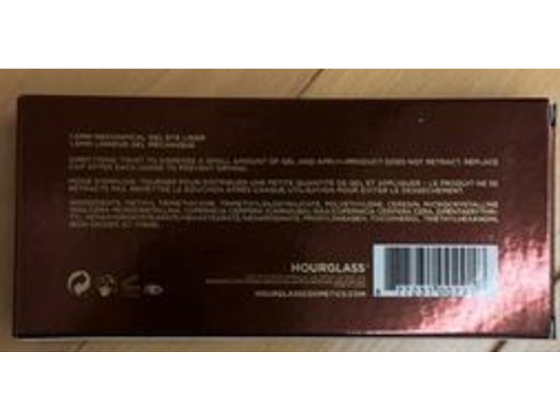 Hourglass 3 Black Mechanical Gel eye liner color, 1.5 mm