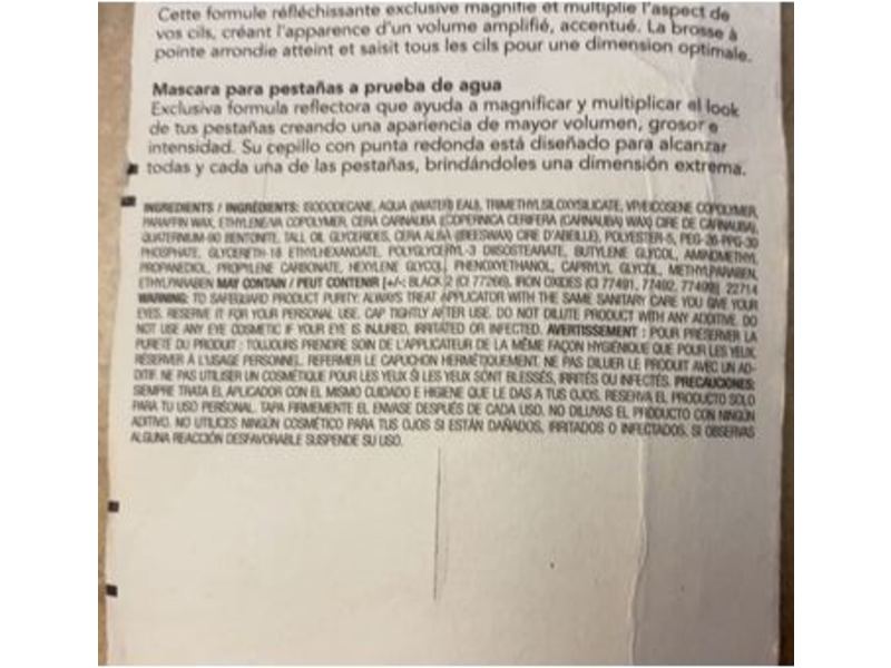 Revlon Photo Ready 3d Mascara Waterproof, Blackest Black, 0.34 fl oz/10 mL