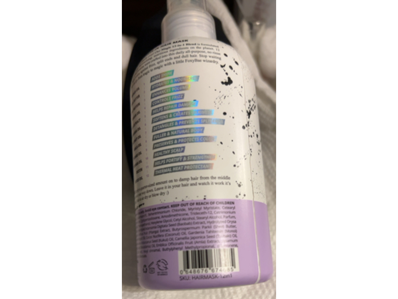 FoxyBae Daily Leave In Hair Mask, 8 fl oz/251 mL