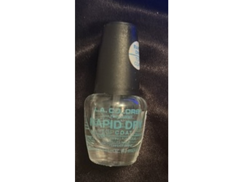 La Colors Top Coat, Rapid Dry, 0.44 fL oz/13 mL