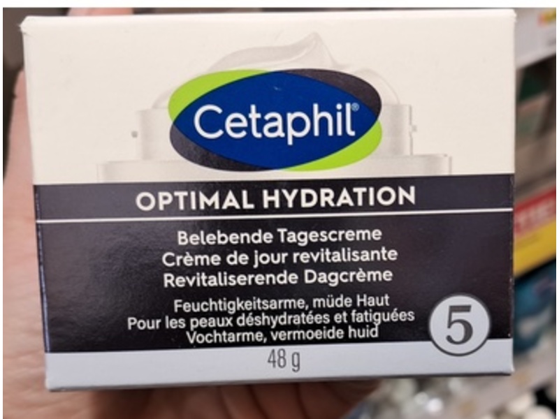 Cetaphil Optimal Hydration Revitalizing Day Cream, 48 g