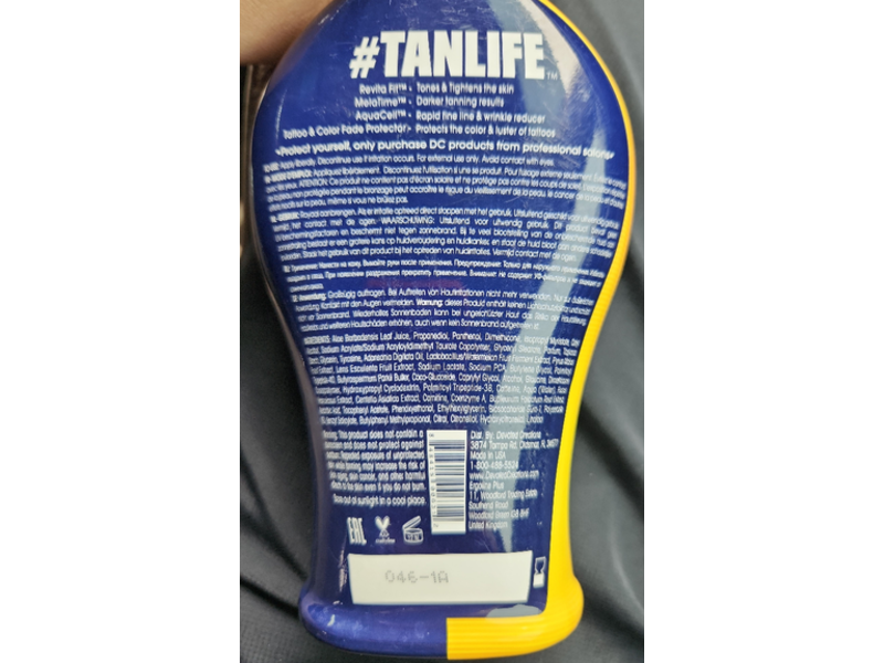 Devoted Creations Dark Tanning Lotion,12.25 fl oz/360 mL