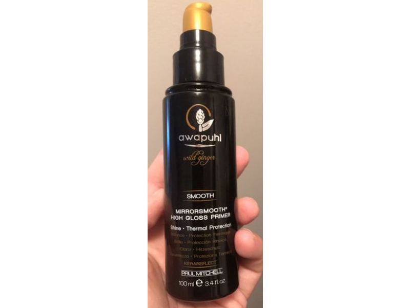 Paul Mitchell Awapuhi Wild Ginger Mirrorsmooth High Gloss Primer, 3.4 fl oz/100 mL