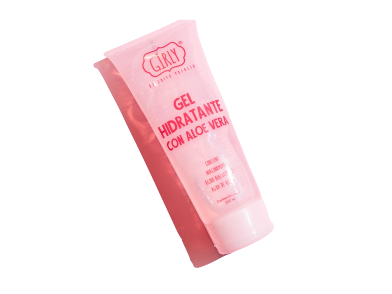 Girly Gel Hydrante, Aloe Vera, Niacinamide, Hyaluronic Acid, Rose Water, 200 g