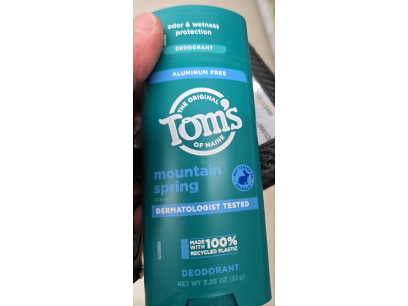 The Original Tom's Of Maine Deodorant, Mountain Spring, 3.25 oz/92 g