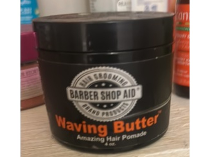 Barber Shop Aid Waving Butter Amazing Hair Pomade, 4 oz