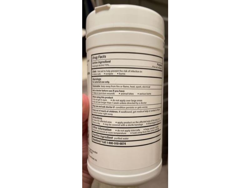 Up & Up Isopropyl Alcohol Wipes, 40 Count