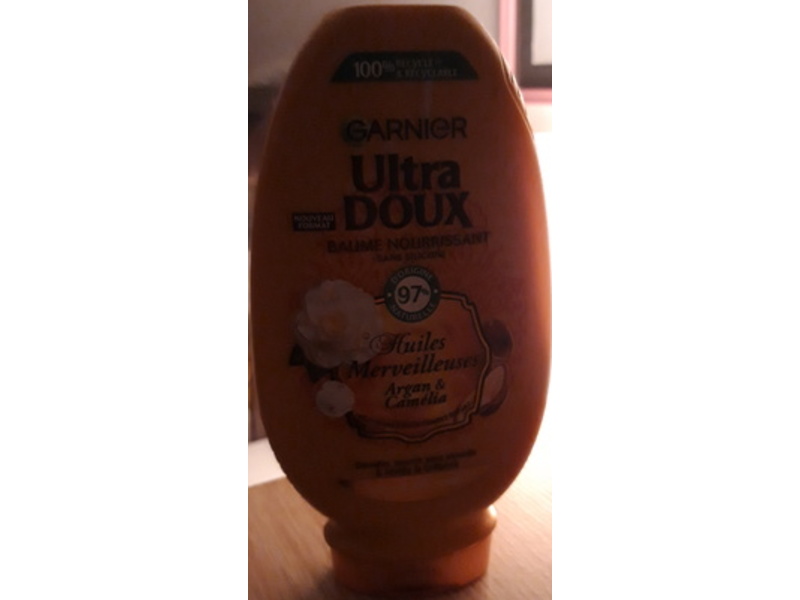 Garnier Ultra Doux Nourishing Conditioner, Argan & Camelia, 250 mL