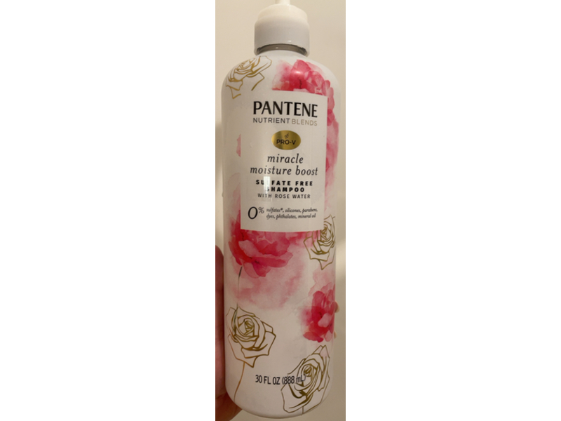 Pantene Pro-V Miracle Moisture Boost Shampoo, 30 fl oz/888 mL