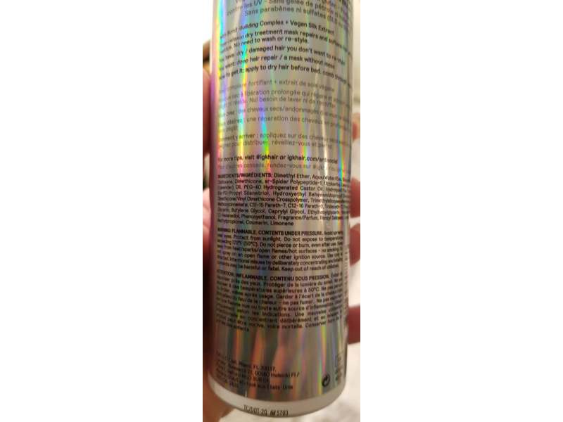 IGK Antisocial Overnight Bond-Building Dry Hair Mask, 5 oz/187 mL