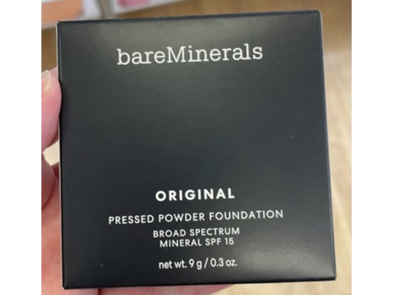 Bare Minerals Original Pressed Powder Foundation, Medium Beige 12, 0.3 oz/9 g
