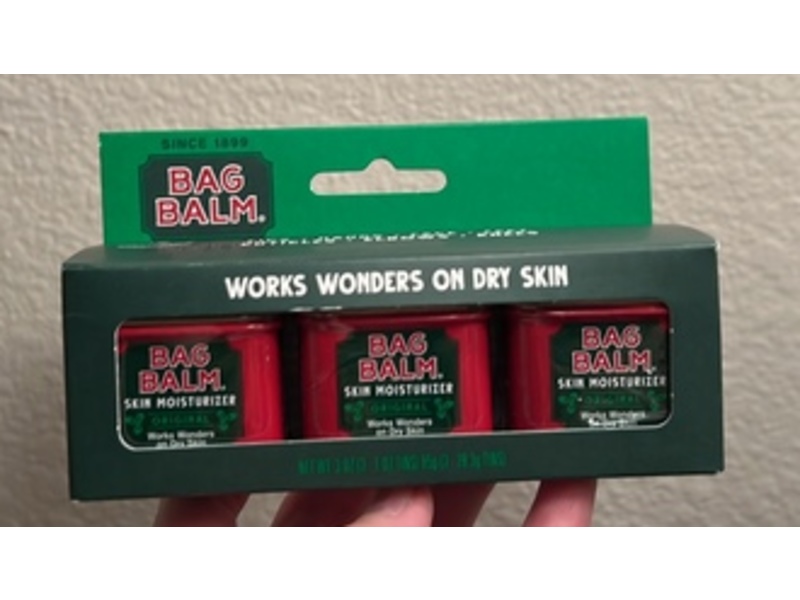 Bag Balm Skin Moisturizer, Original, 1 oz/28 g, Pack of 3