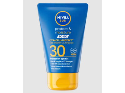 Nivea Sun Protect & Moisture To Go Lotion, SPF 30, 50 mL