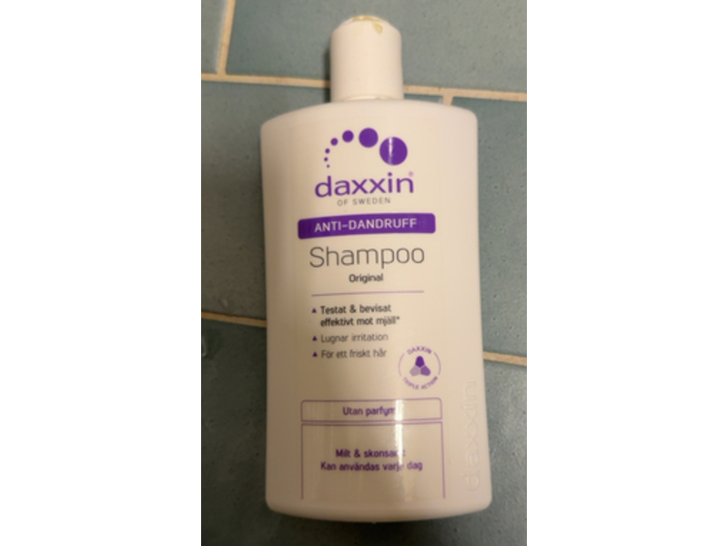 Daxxin Of Sweden Anti Dandruff Shampoo, Fragrance Free, 250 mL