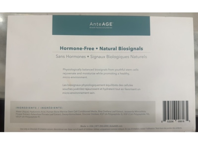 Anteage Vaginal Rejuvenation Solution (Vrs), 4 mL, Pack Of 6