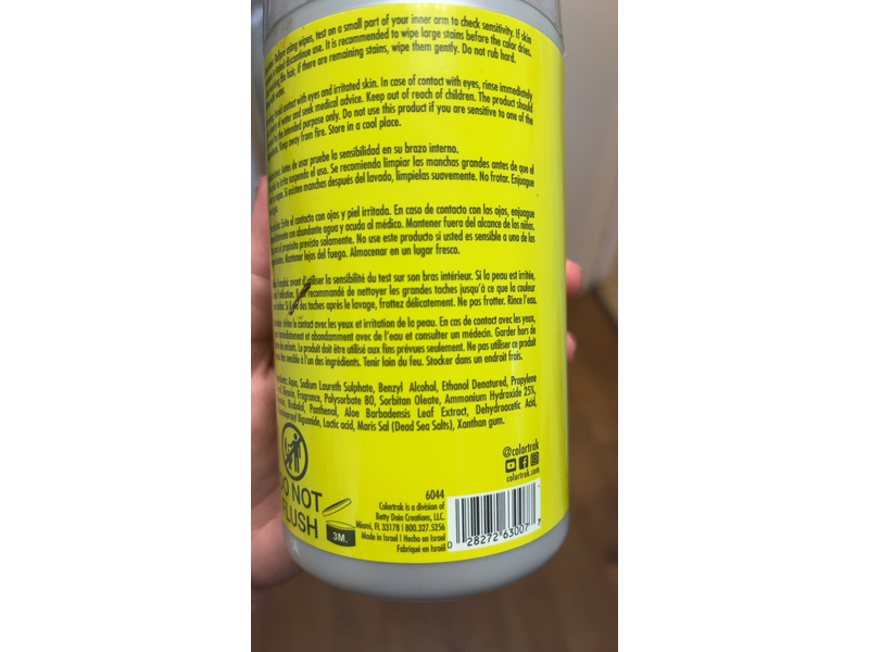 Colortrak Wipe Off Hair Color Remover, 100 Count