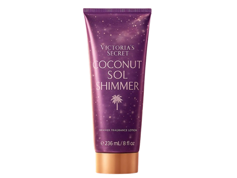 Victoria's Secret Shimmer Fragrance Lotion, Coconut Sol, 8 fl oz/236 mL