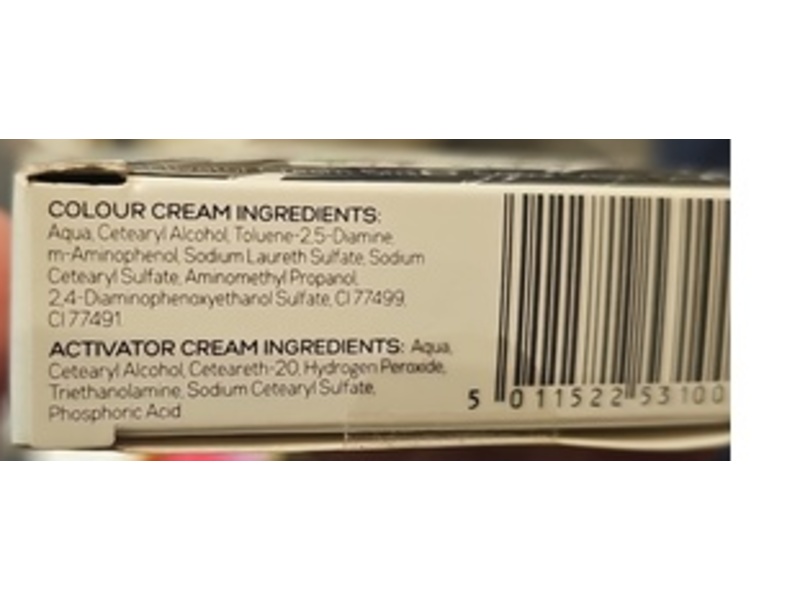 Eylure Dybrow Permanent Tint For Brows Dye Kit, Black, 5 mL