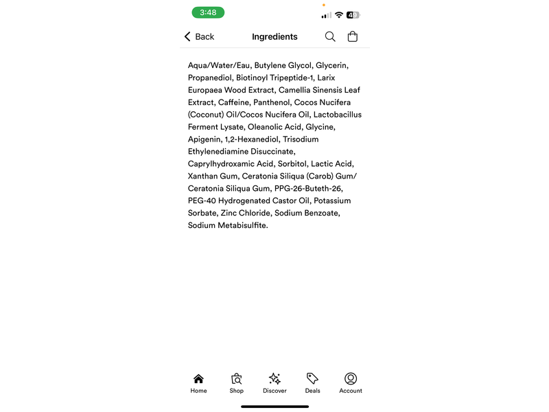 Coco & Eve Tripeptide Hair Density Serum, 2.03 fl oz/60 mL